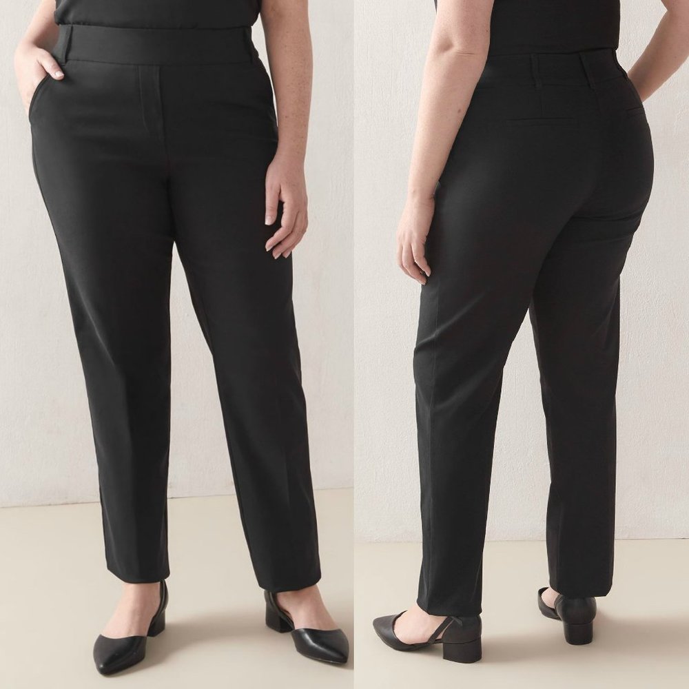 NWT Penningtons Straight Leg Pull On Pants